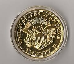 1849 20 liberty double eagle coin copy