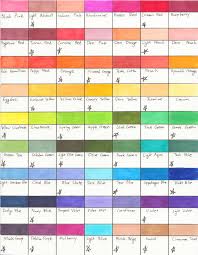 Prismacolor Scholar Color Chart Bedowntowndaytona Com