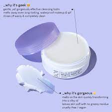 geek gorgeous mighty melt cleansing