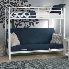 Bunk bed with couch underneath desk combo loft video vinnymo. Full Over Futon Bunk Bed You Ll Love In 2021 Visualhunt