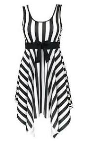 Details About Danify Womens One Piece Swimsuit Sailor Striped Plus Size Swimwear Cover Up