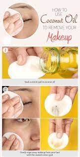 How To Use Coconut Oil To Remove Your Makeup | Coconut oil makeup remover, Oil  makeup remover, Coconut oil makeup