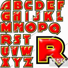 abc alphabet lettering design stock