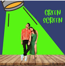green screen background at rs 499