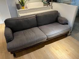 three seated sofa ikea stocksund grey
