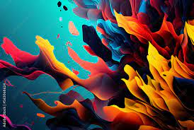 an abstract background featuring a mix