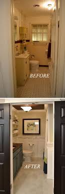After taking down those cabinets, the bathroom instantly felt larger. Before And After 20 Awesome Bathroom Makeovers Hative