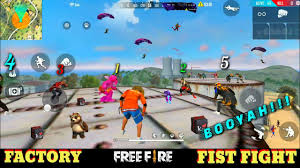 Eventually, players are forced into a shrinking play zone to engage each other in a tactical and diverse. Free Fire Factory Fight Booyah 19 Ff Fist Fight On Factory Roof Garena Free Fire Ff Fist King Youtube