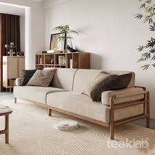 Buy Unique Round Corner Teak Wood Sofa