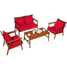 Patio Outdoor Rattan Furniture Set