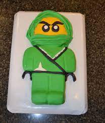 Green Ninja Lego Cake - CakeCentral.com