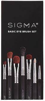 sigma beauty basic eye brush set kit