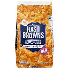 hash browns shredded potatoes