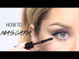 how to apply mascara you