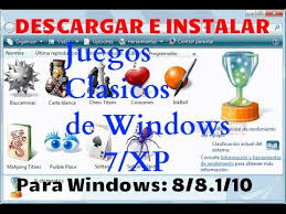 Windows juegos zum kleinen preis hier bestellen. Descargar E Instalar Juegos Clasicos De Windows 7 Xp Para Windows 8 8 1 10 Martinz28 Youtube