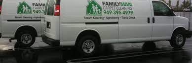 family man carpet cleaning