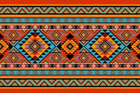 design pattern geometric tribal