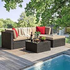 Patio Furniture Sectional Outdoor Pe