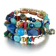 blue stone stylish bracelet