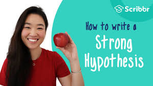 Hypothesis is basically a statement which indicates relationship between two variables of the study.know step by step process with examples. How To Write A Strong Hypothesis Steps And Examples
