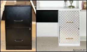 file cabinet into a desk diy projects