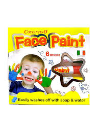 costantino face paint set 6 pieces