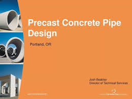 ppt precast concrete pipe design