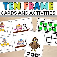 free printable ten frame cards and