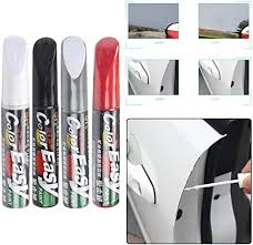 Although all car scratch removers require a bit of manual labor, most are affordable and straightforward to use. Performance Paint Pen Portable Car Scratch Repair Pen 12 Ml White Black Silver Red Amazon De Automotive