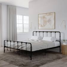 Mainstays Farmhouse Metal Bed King