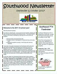 Best School Newsletters Examples Of Newsletter For Students