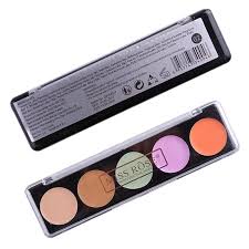 miss rose concealer palette 5 farben