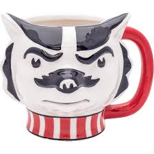 neil enterprises inc bucky badger mug