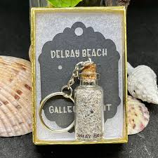 Delray Beach Florida Beach Sand Glass