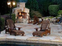 Outdoor Wood Burning Fireplace