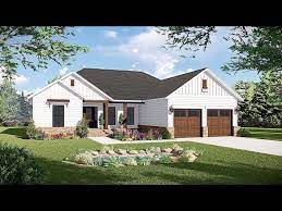 Farmhouse Style House Plan 60105 At