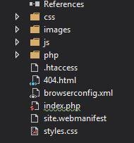 how to call my css in a php include