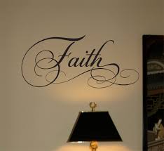 Faith Beautiful Wall Decals