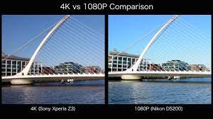 4k vs 1080p side by side comparison