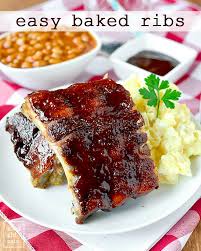 easy baked ribs how to make juicy