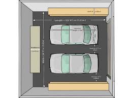 Bottom line, the average size two car garage is 24x24 or 24x30, but it also depends a lot on what you want to put inside. 2 Car Garage Dimensions Average Size Two Car Garage