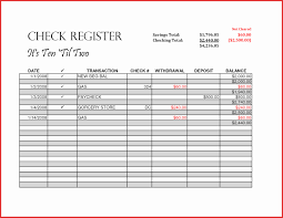 12 Awesome Blank Check Register Form Davidklinghoffer Com