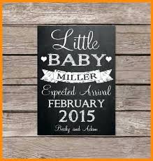 Free Online Pregnancy Announcement Templates Best Template Baby For