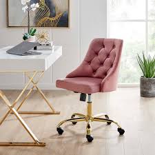 Choose the best office chair for your home office by considering different factors. Distinct Tufted Swivel Performance Velvet Office Chair Contemporary Modern Furniture Lexmod