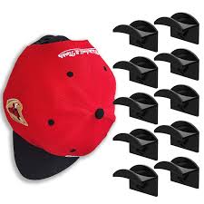 10pcs Baseball Cap Rack Hat Holder