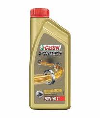 20w50 castrol power engine oil bottle