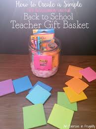 teacher gift basket