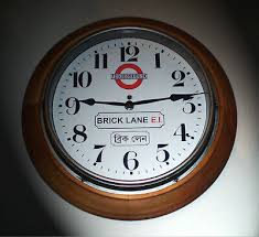 London Underground Brick Lane Clock