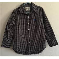 Old Navy Boys Dress Shirt Button Sz 4 Extra Small