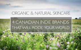 canadian organic natural skin care brands
